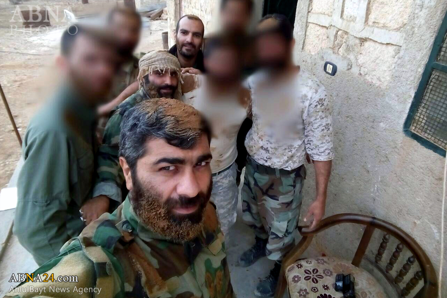 سلفی قبل شهادت سه مدافع حرم ایرانی در سوریه + عکس